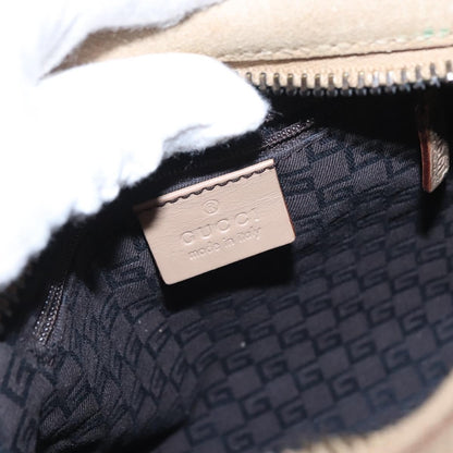 Gucci Vintage Handbag Suede, BEIGE, SUEDE, Handbag