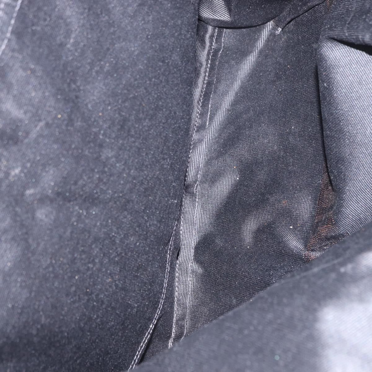 Fendi Vintage Convertible Logo Weekender Nylon, BLACK, NYLON, Tote bag