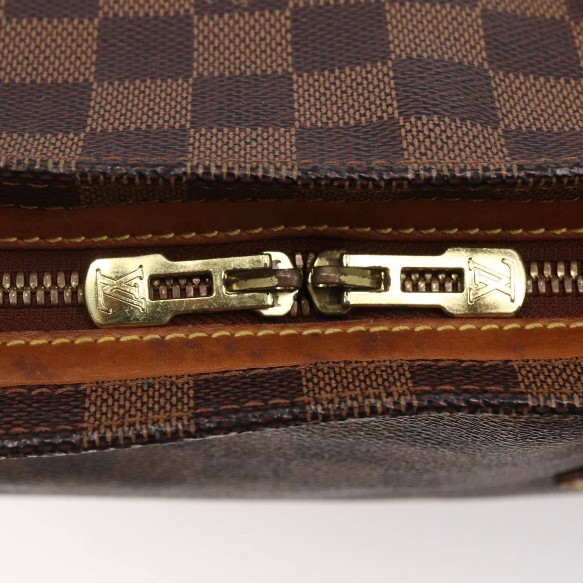 Louis Vuitton Chelsea Handbag Centenaire Damier, BROWN, CANVAS, Tote bag