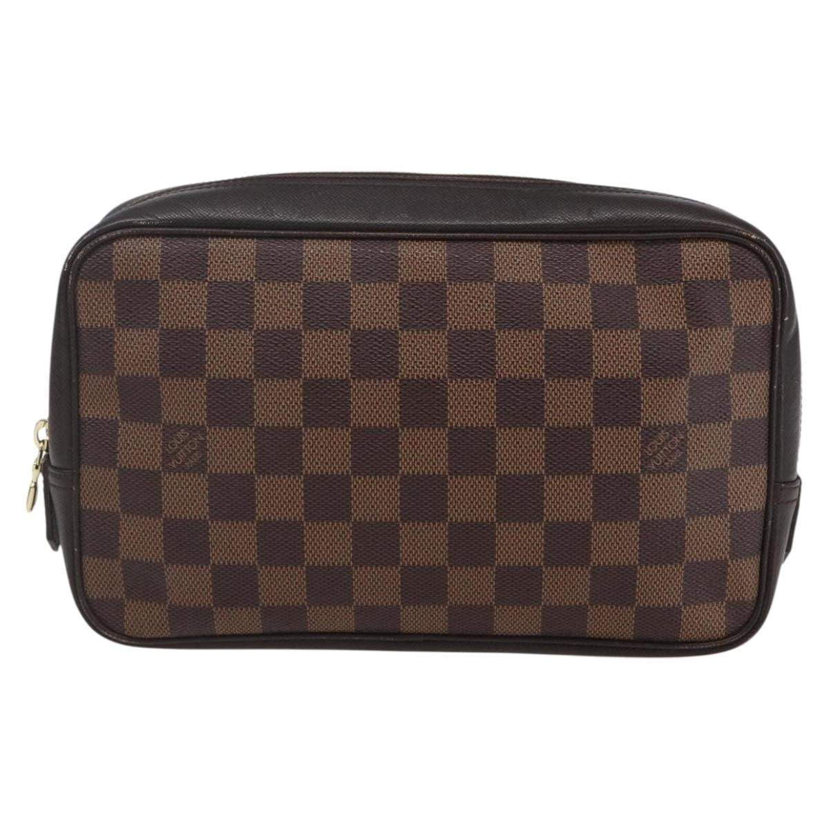 Louis Vuitton Trousse Toilette Monogram Canvas, BROWN, CANVAS, Clutche & pouche