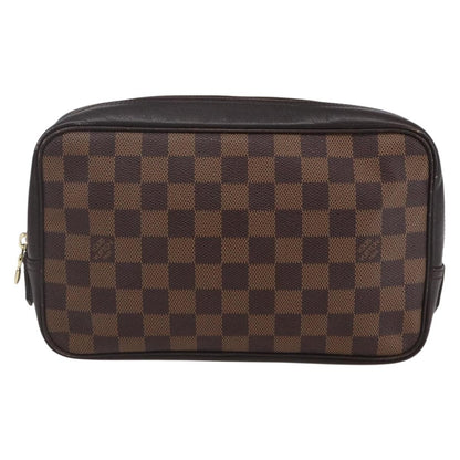 Louis Vuitton Trousse Toilette Monogram Canvas, BROWN, CANVAS, Clutche & pouche