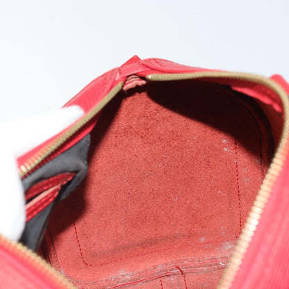 Louis Vuitton Speedy Handbag Epi Leather, RED, LEATHER, Handbag