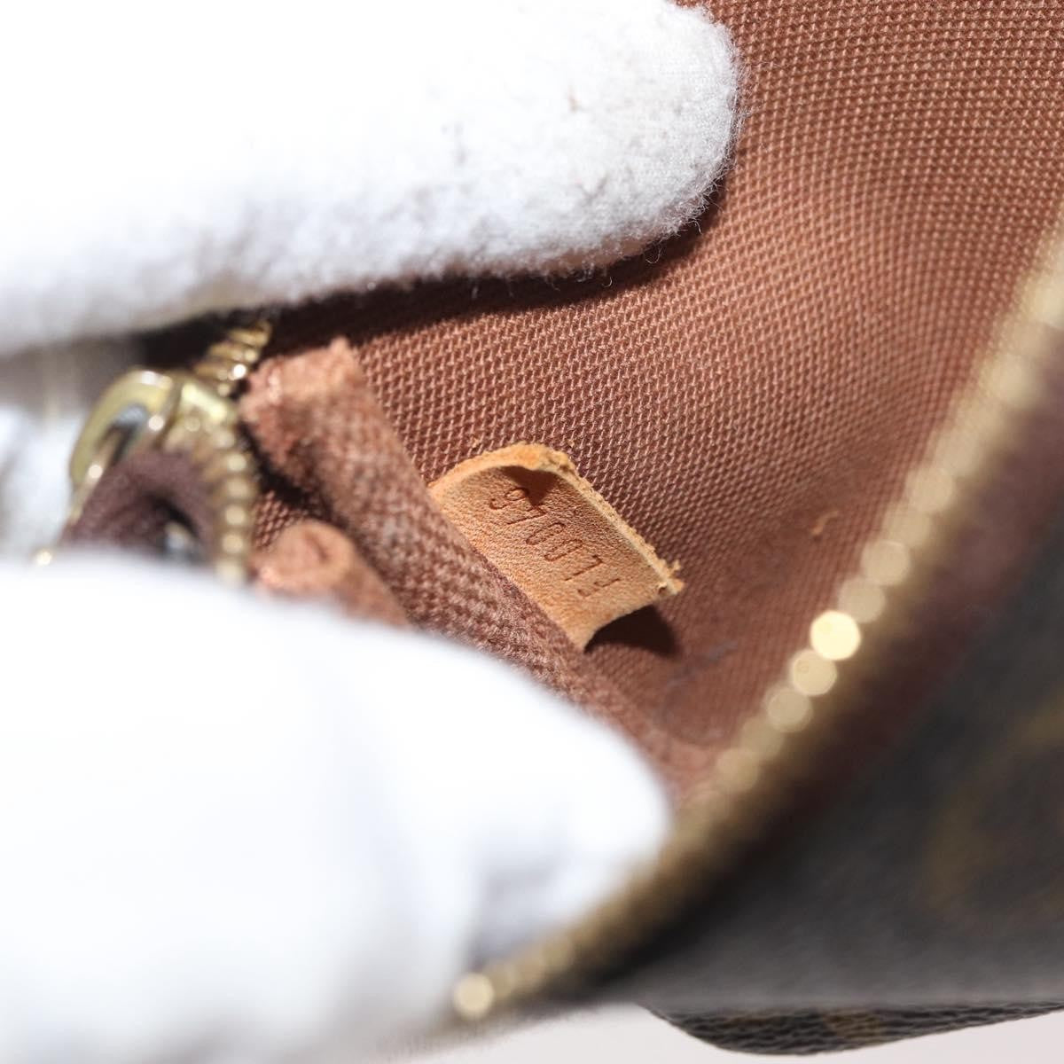 Louis Vuitton Pochette Accessoires Monogram Canvas, Brown, Canvas, Clutch