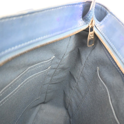 Louis Vuitton Tadao Handbag Damier Infini Leather, BLUE, LEATHER, Handbag