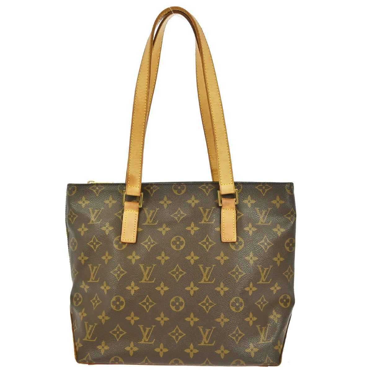 Louis Vuitton Cabas Piano Monogram Canvas, BROWN, CANVAS, Tote bag