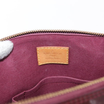 Louis Vuitton Alma Handbag Patent Leather, Red, Patent Leather, Handbag