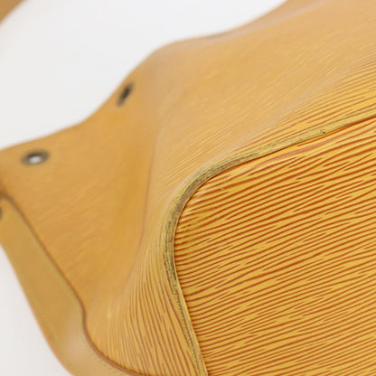 Louis Vuitton Petit Noe Handbag Epi Leather, YELLOW, LEATHER, Shoulder bag