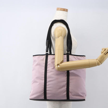Prada Vintage Tote Tessuto, PINK, NYLON, Tote bag