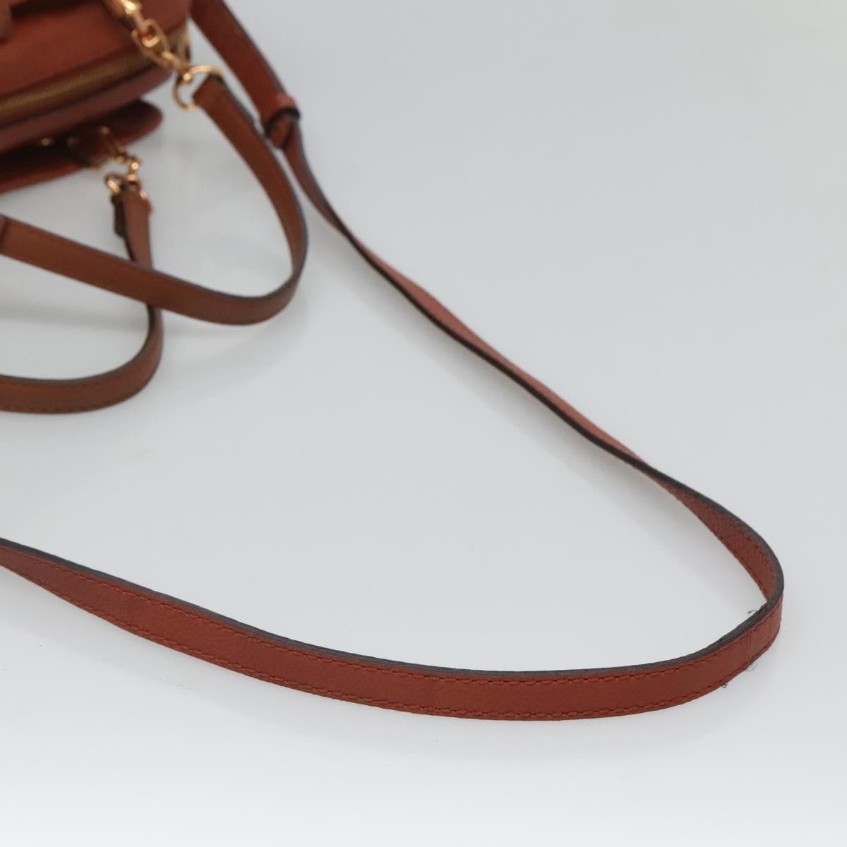 Chloe Elsie Satchel Leather, BROWN, LEATHER, Handbag