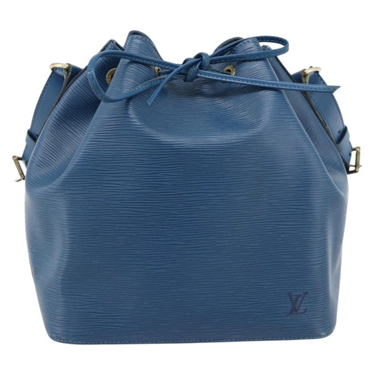 Louis Vuitton Noe Handbag Epi Leather, Blue, Leather, Shoulder Bag