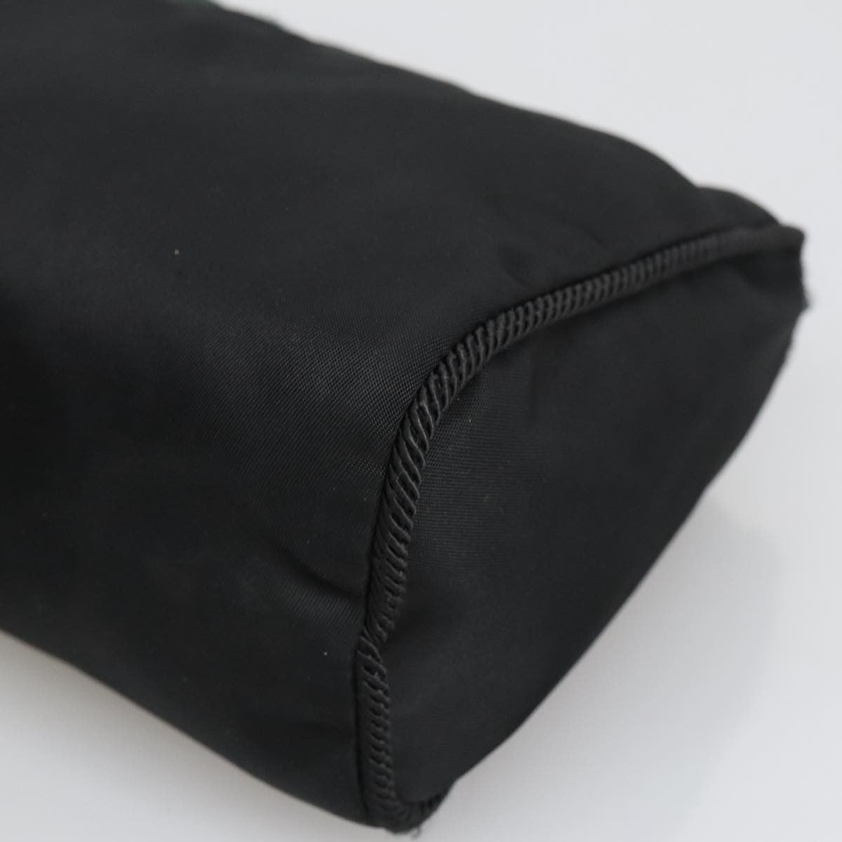 Prada Zip Pouch Tessuto, BLACK, NYLON, Clutche & pouche
