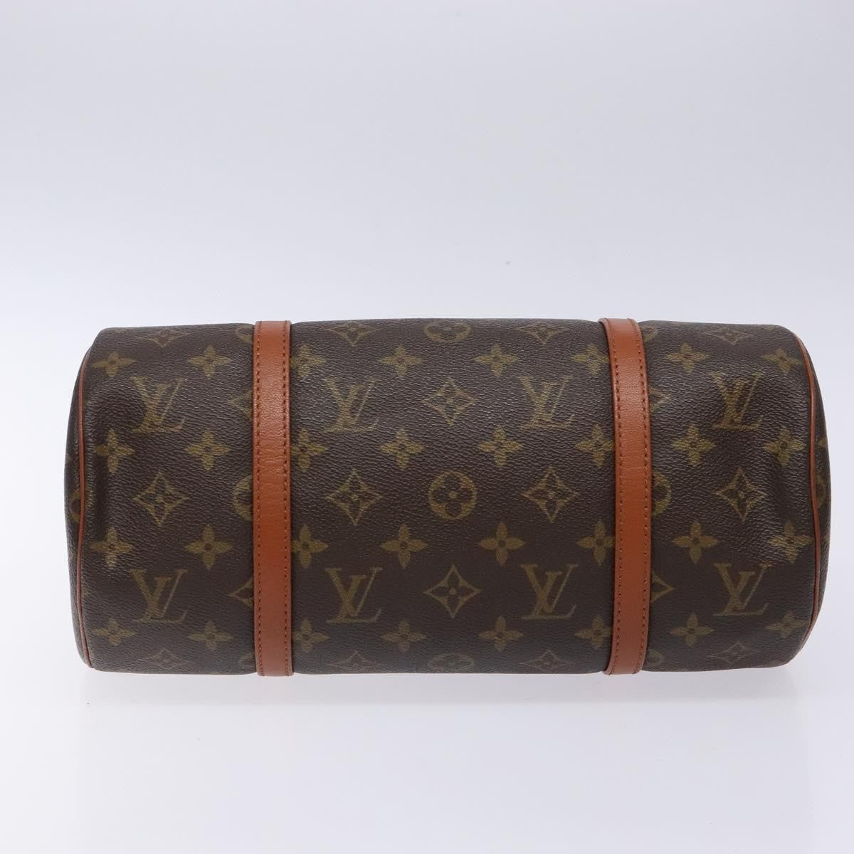 Louis Vuitton Papillon Handbag Monogram Canvas, BROWN, CANVAS, Handbag
