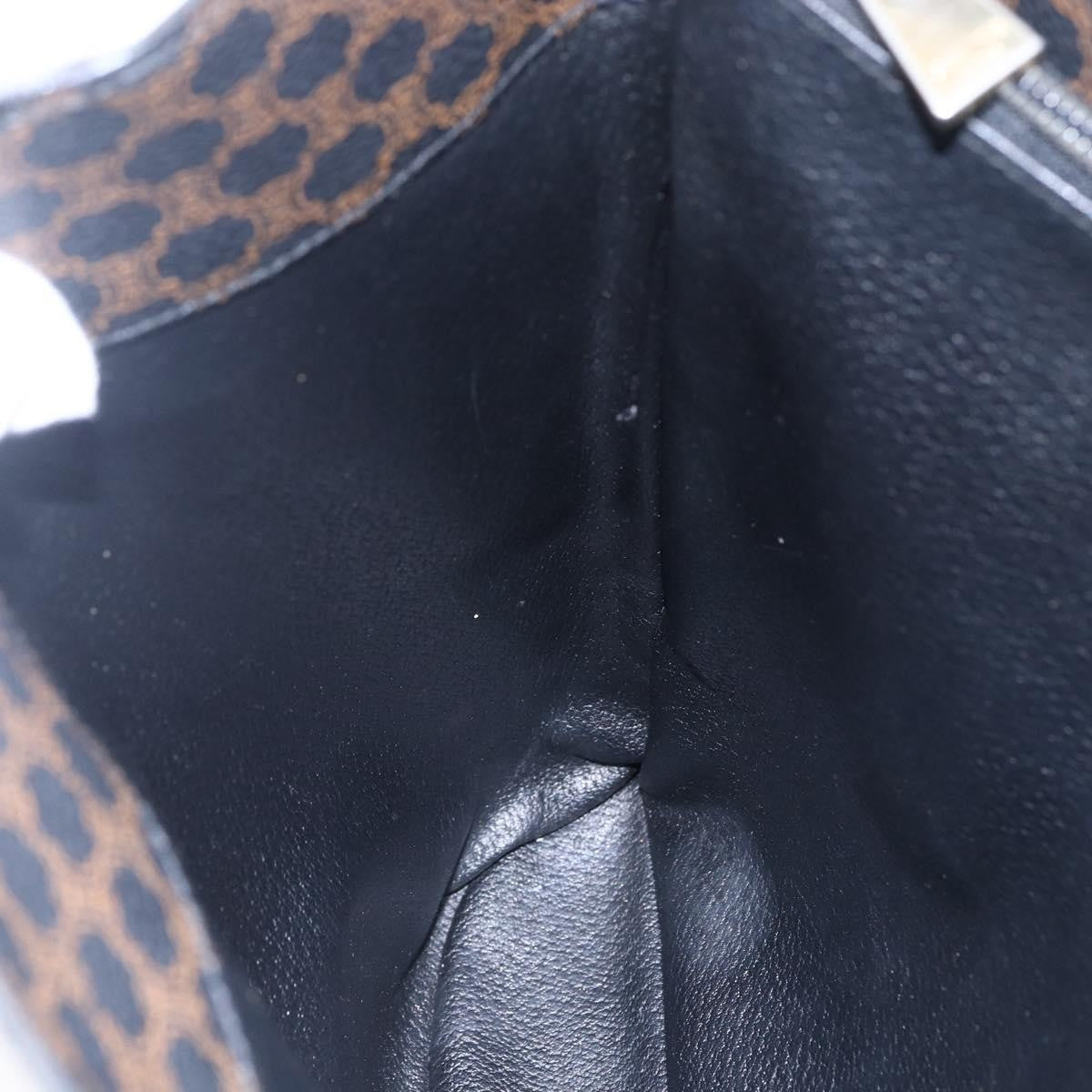 Celine Vintage Macadam Tote bag Canvas, BROWN, CANVAS, Tote bag