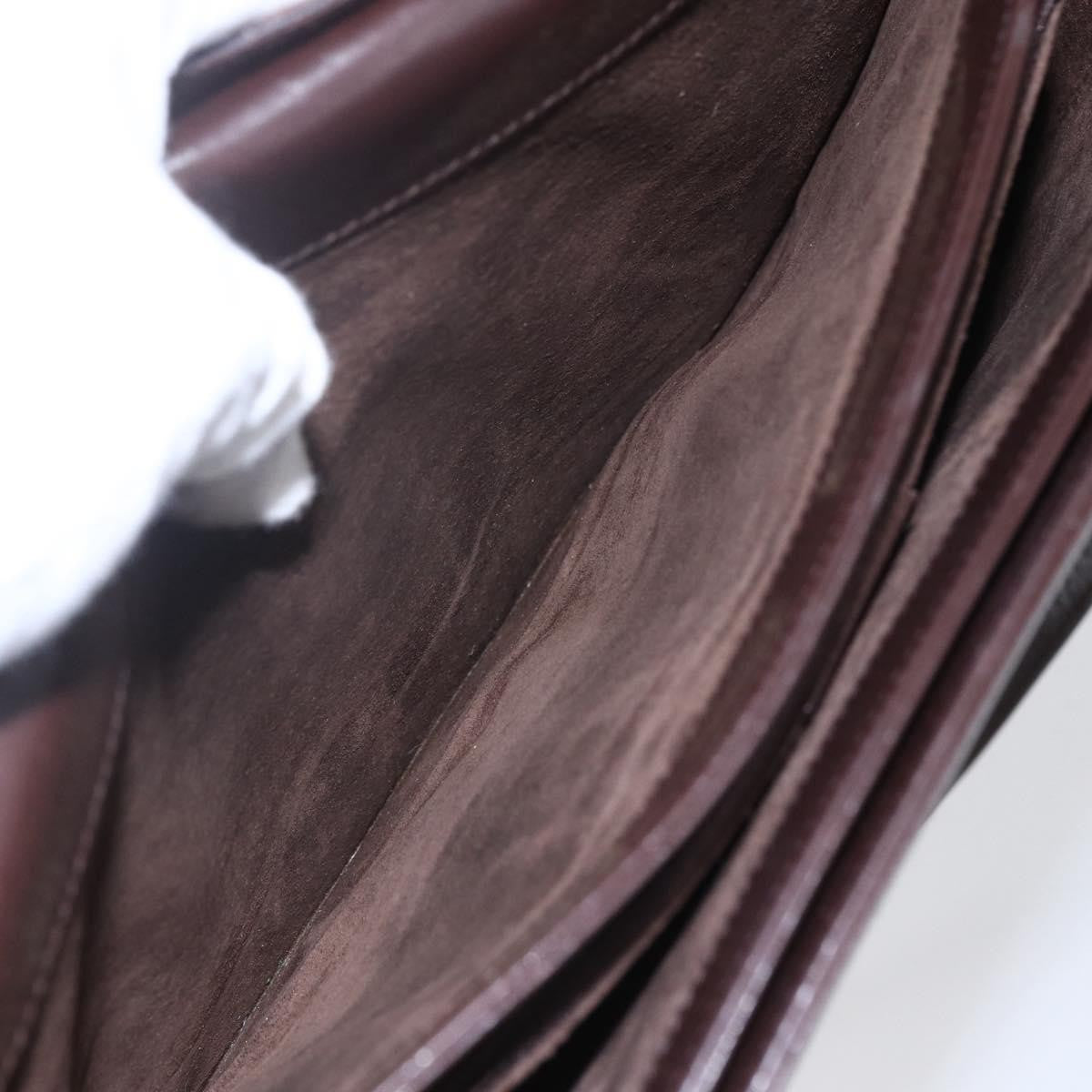 Gucci Vintage Shoulder Bag Leather, BROWN, LEATHER, Shoulder bag