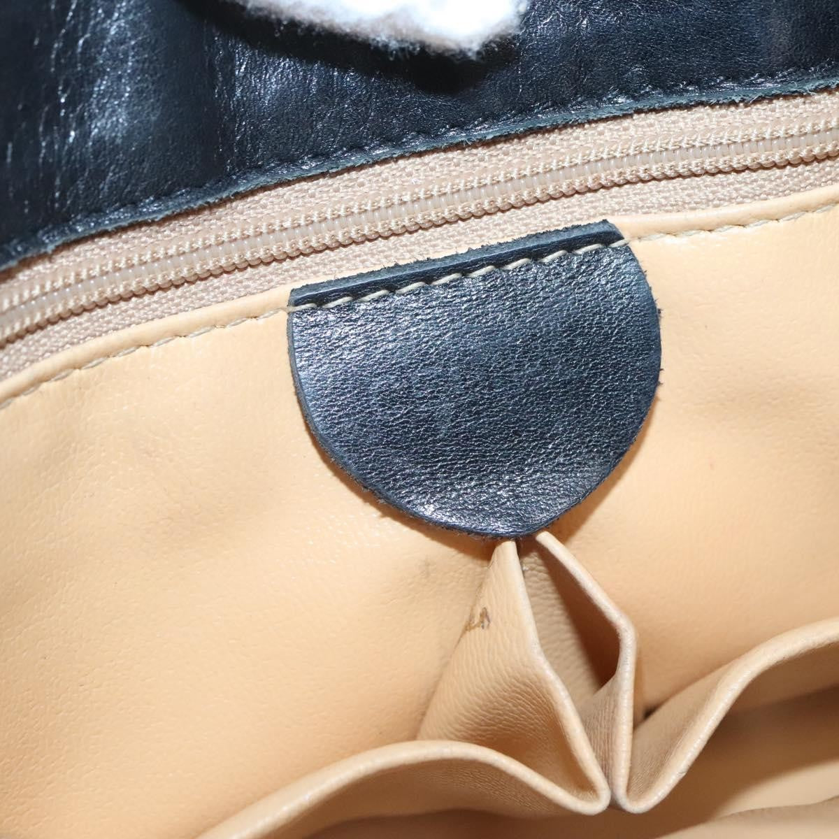 Celine Horse Carriage Shoulder bag Leather, BLACK, LEATHER, Shoulder bag