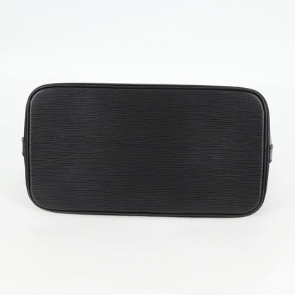 Louis Vuitton Alma Handbag Epi Leather, BLACK, LEATHER, Handbag