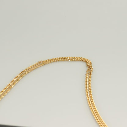 Christian Dior Vintage Chain Flap Shoulder Bag Leather, BLACK, LEATHER, Shoulder bag