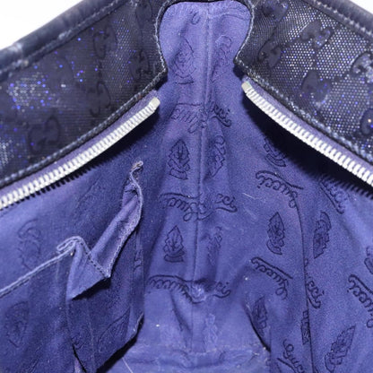 Gucci Plus Tote GG Imprime, NAVY, CANVAS, Tote bag