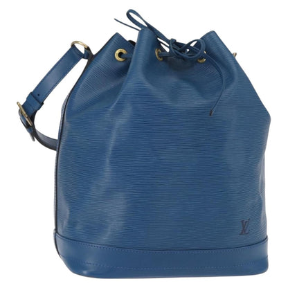 Louis Vuitton Noe Handbag Epi Leather, BLUE, LEATHER, Shoulder bag