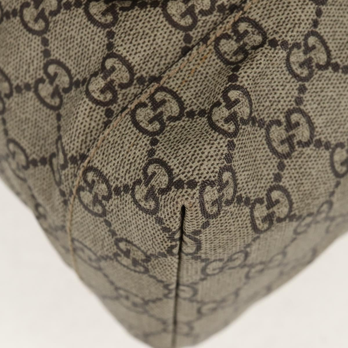 Gucci Buckle Backpack Blooms Print GG Coated Canvas, BEIGE, CANVAS, Backpack