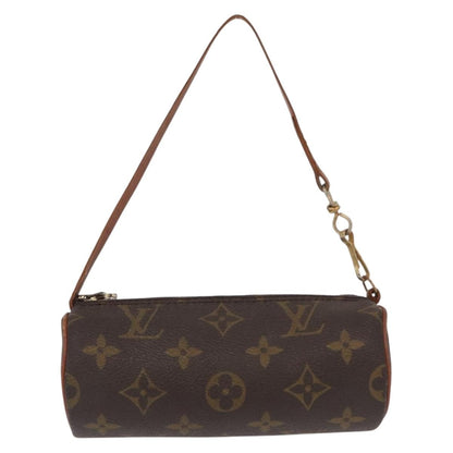 Louis Vuitton Papillon Pochette Monogram Canvas, BROWN, CANVAS, Clutche & pouche