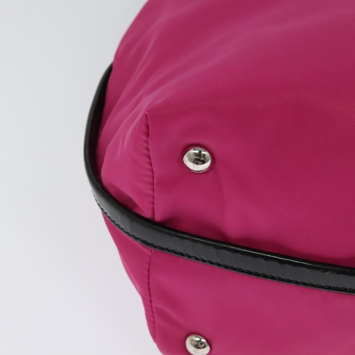 Salvatore Ferragamo Vala Handbag Nylon, PINK, NYLON, Handbag