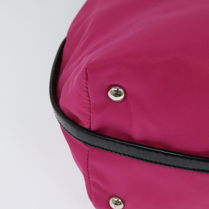 Salvatore Ferragamo Vala Handbag Nylon, PINK, NYLON, Handbag