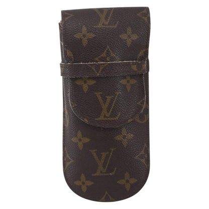 Louis Vuitton Etui à lunette Canvas, BROWN, CANVAS, Toiletry Case