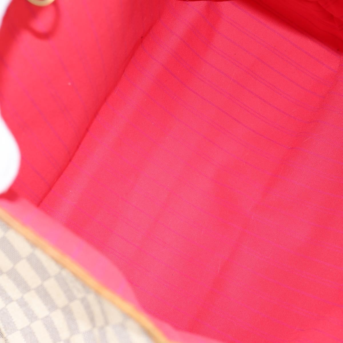 Louis Vuitton Delightful NM Handbag Damier, WHITE, CANVAS, Handbag