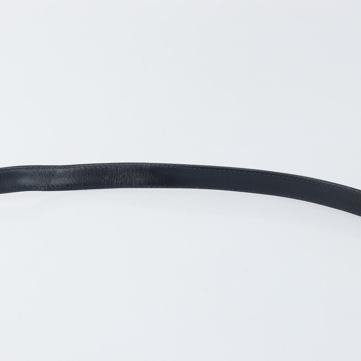 Christian Dior Vintage Trotter Shoulder Bag Canvas, NAVY, CANVAS, Shoulder bag