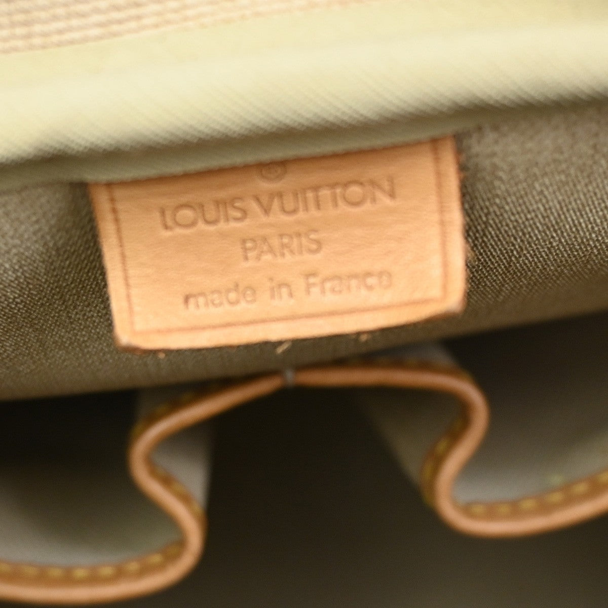 Louis Vuitton Deauville Handbag Monogram Canvas, BROWN, CANVAS, Handbag