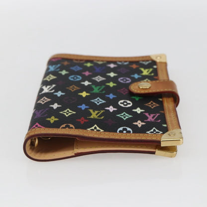 Louis Vuitton Agenda Cover Canvas Multicolor, BLACK, CANVAS, Wallets
