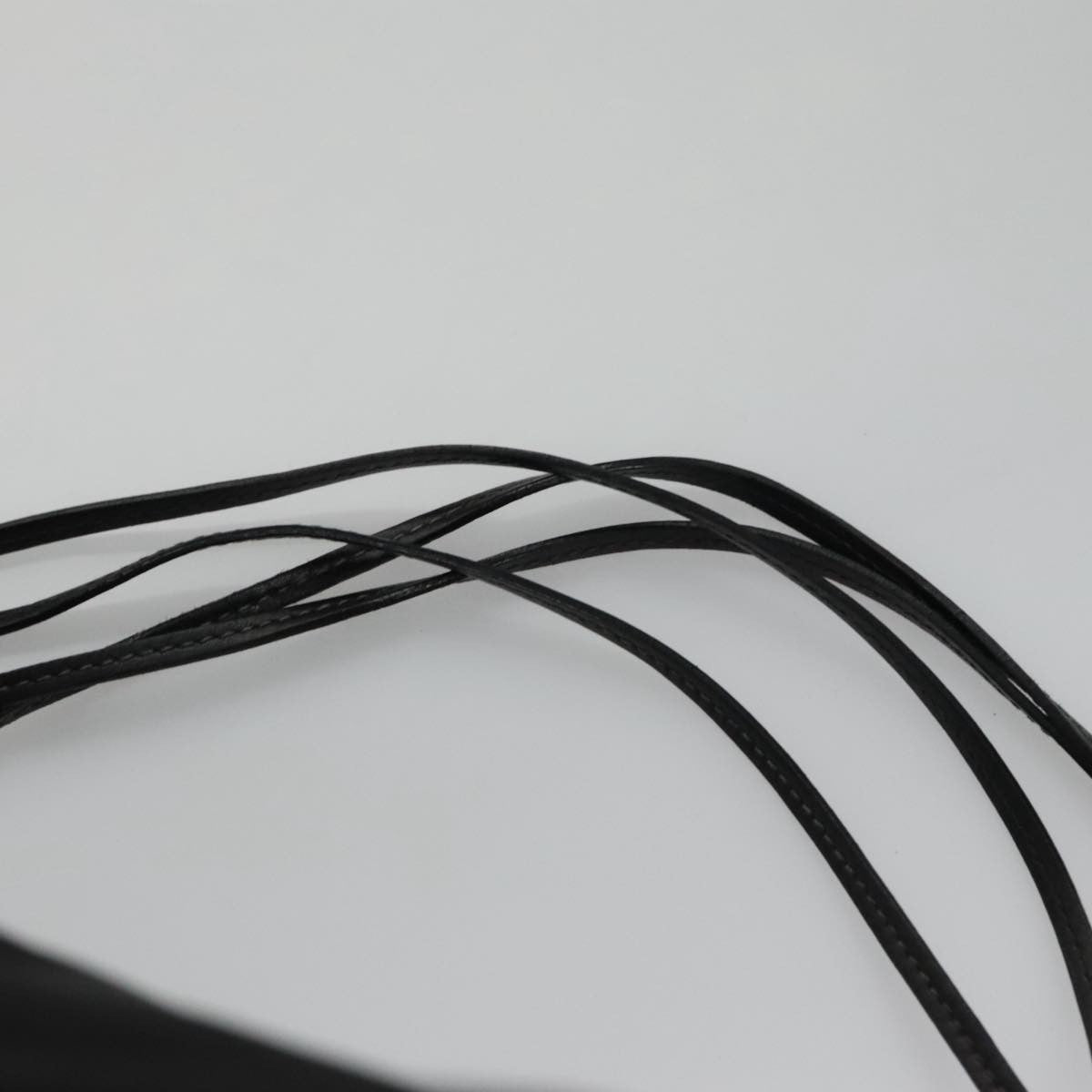 Prada Logo Drawstring Backpack Tessuto with Printed Saffiano, BLACK, NYLON, Backpack