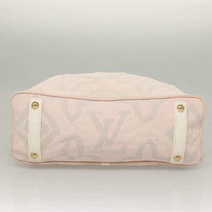 Louis Vuitton Tahitienne Cabas Canvas, PINK, CANVAS, Tote bag