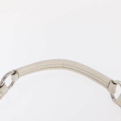 Prada Re-Edition 2002 Moon Handle Bag Re-Nylon and Leather, WHITE, NYLON, Shoulder bag