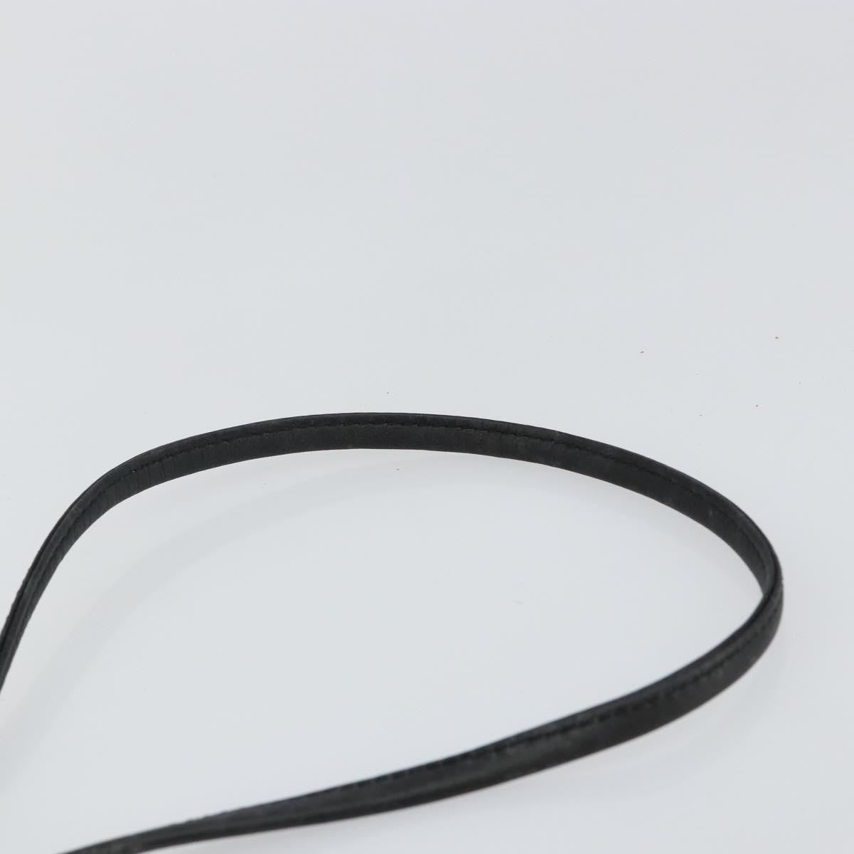 Christian Dior Vintage Trotter Shoulder Bag Canvas, NAVY, CANVAS, Shoulder bag