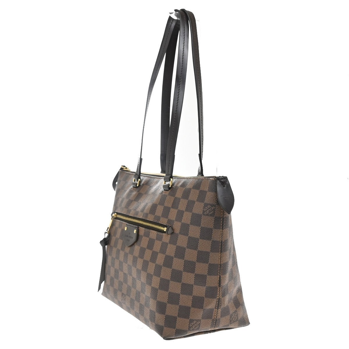 Louis Vuitton Iena Tote Damier, BROWN, CANVAS, Tote bag