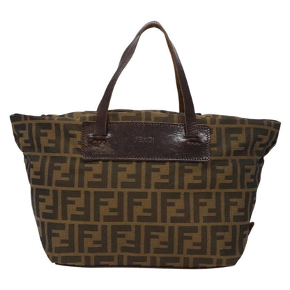 Fendi Vintage Zucca Zucca canvas, BROWN, CANVAS, Handbag