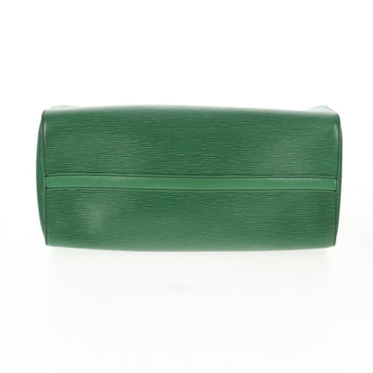 Louis Vuitton Speedy Handbag Epi Leather, GREEN, LEATHER, Handbag