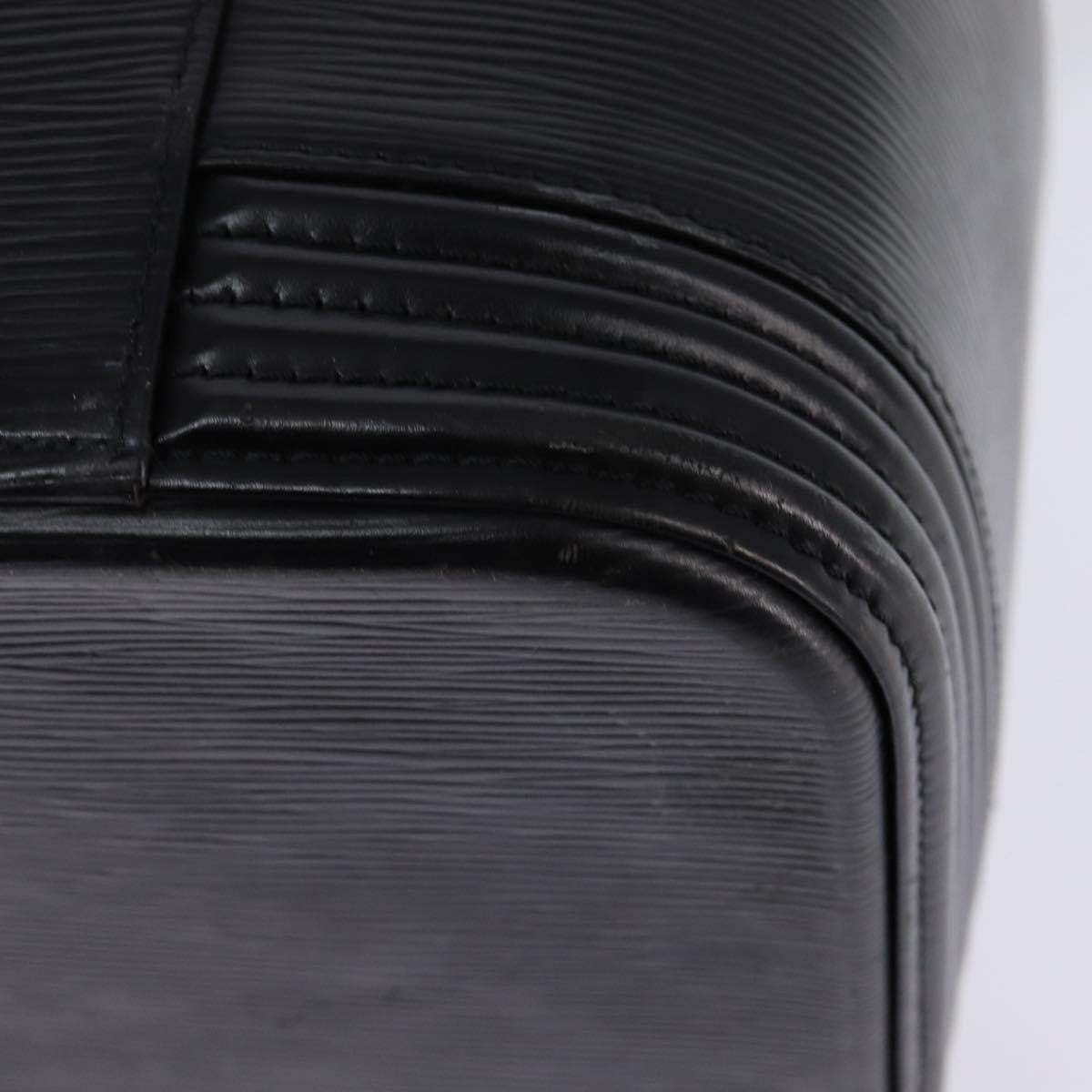 Louis Vuitton Nice Vanity Case Epi Leather, BLACK, LEATHER, Toiletry Case