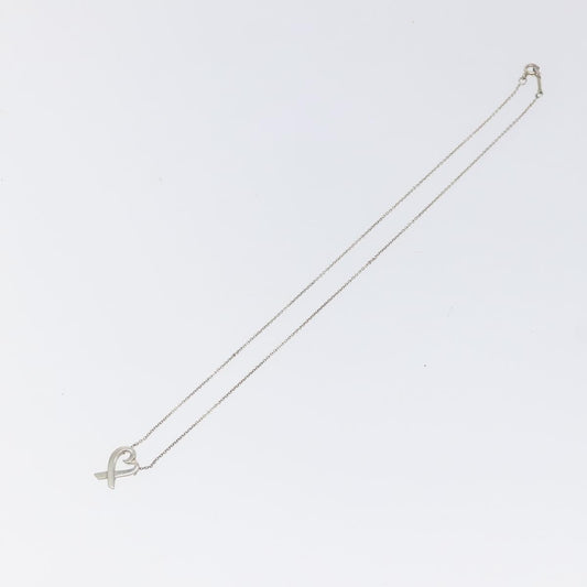 Tiffany & Co. Paloma Picasso Loving Heart Pendant Necklace Silver 925, SILVER, SILVER, Necklace