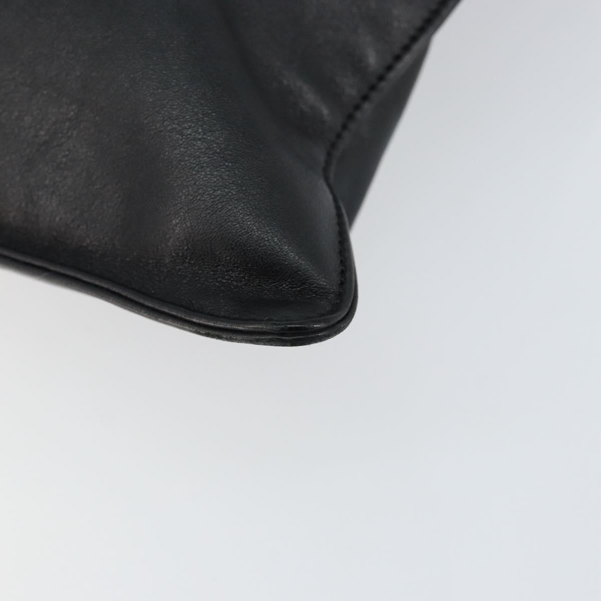 Loewe Vintage Anagram Tote Leather, BLACK, LEATHER, Tote bag