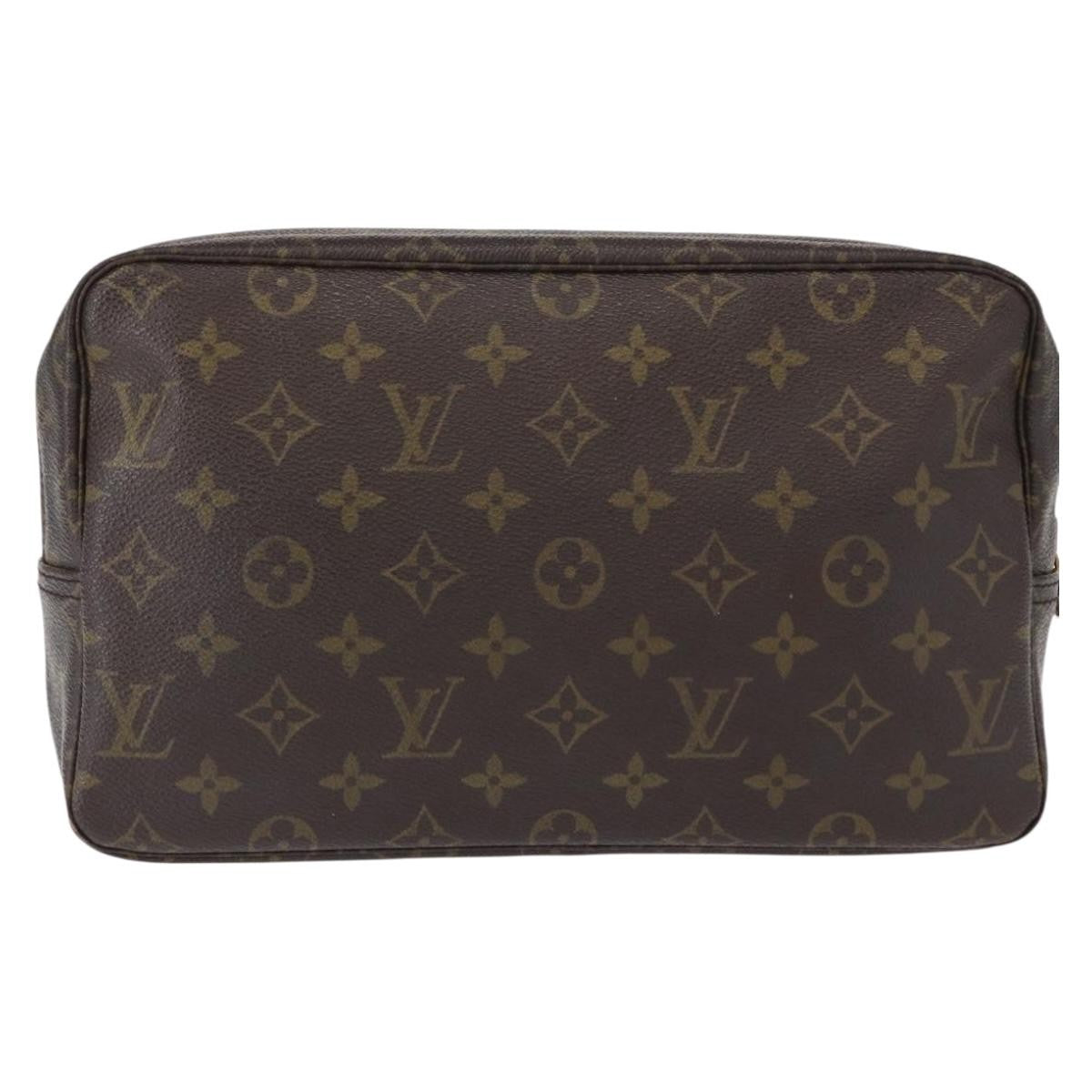 Louis Vuitton Trousse Toilette Monogram Canvas, BROWN, CANVAS, Clutche & pouche