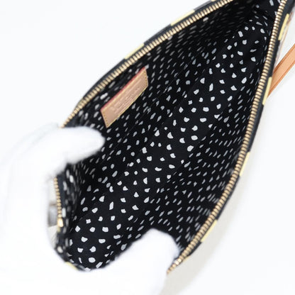 Louis Vuitton Pochette Accessoires Yayoi Kusama Painted Dots Monogram vernis, BLACK, PATENT_LEATHER, Clutche & pouche