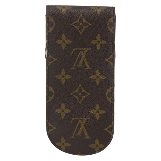 Louis Vuitton Etui à lunette Canvas, BROWN, CANVAS, Wallets