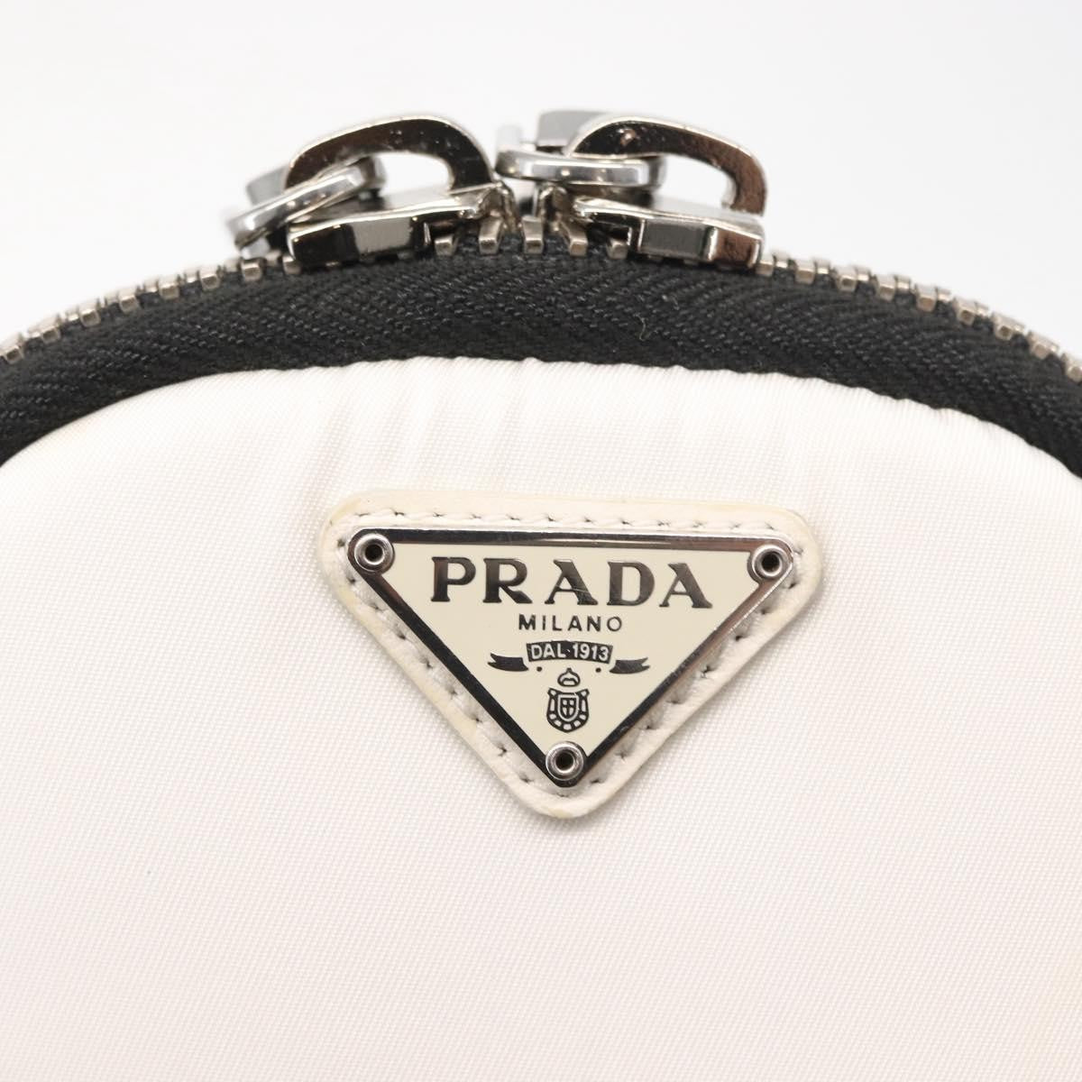 Prada Cargo Phone Holder Crossbody Bag Tessuto, WHITE, NYLON, Shoulder bag