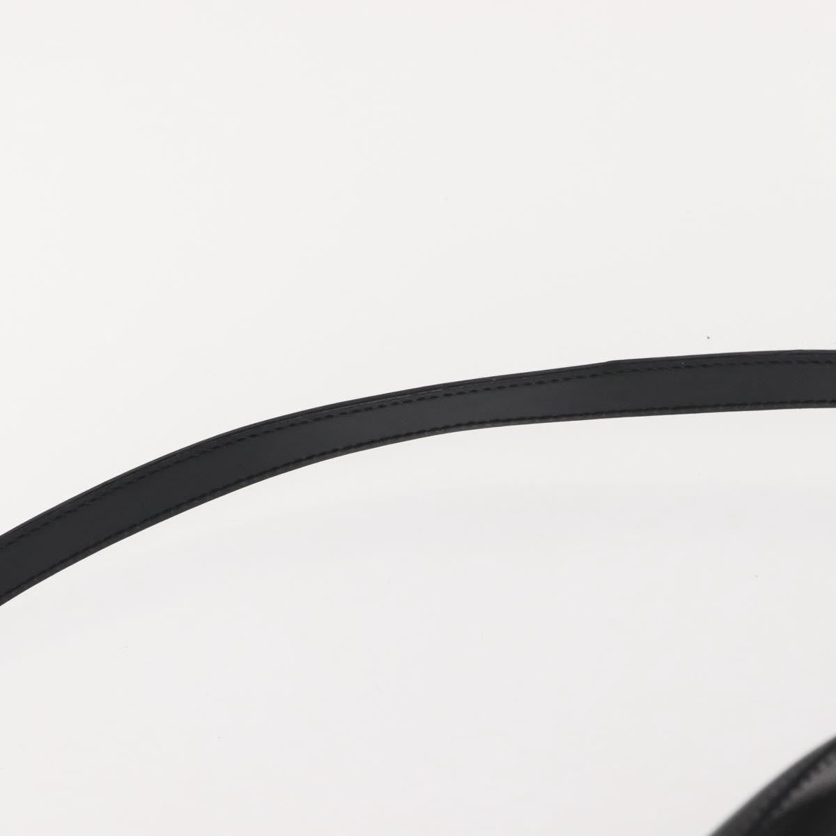 Salvatore Ferragamo Double Gancini Side Buckle Tote Leather, BLACK, LEATHER, Handbag