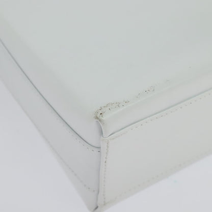 Salvatore Ferragamo Vala Shoulder Bag Leather, WHITE, LEATHER, Shoulder bag