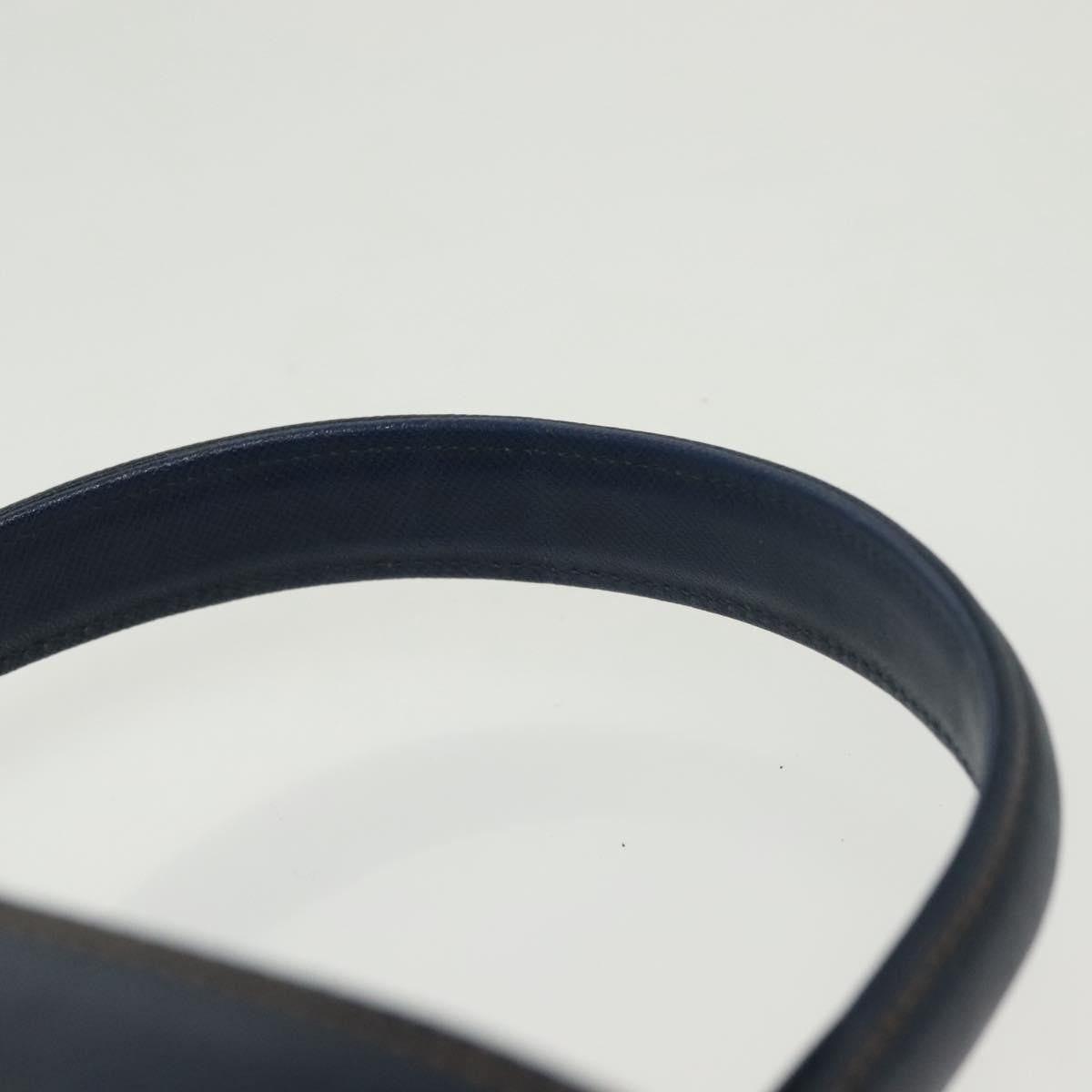 Valentino Garavani Vintage Handbag Leather, NAVY, LEATHER, Handbag