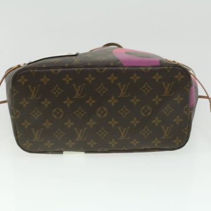 Louis Vuitton Neverfull NM Tote Limited Edition Game On Monogram Canvas, BROWN, CANVAS, Tote bag